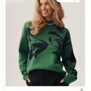 Anthropologie The Carys Mock-Neck Sweater by Maeve, Size Medium, New, Never Worn